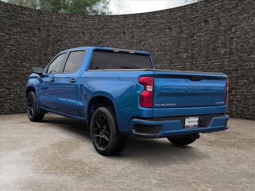 Glacier Blue Metallic 2022 Chevrolet Silverado 1500 Custom