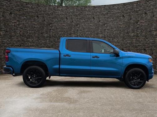 Glacier Blue Metallic 2022 Chevrolet Silverado 1500 Custom