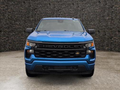 Glacier Blue Metallic 2022 Chevrolet Silverado 1500 Custom