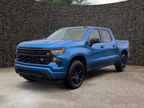 Glacier Blue Metallic 2022 Chevrolet Silverado 1500 Custom