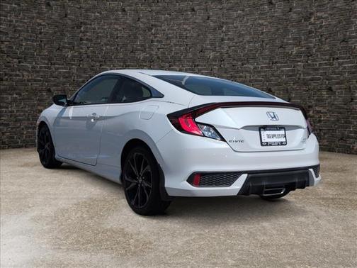 White 2020 Honda Civic Sport
