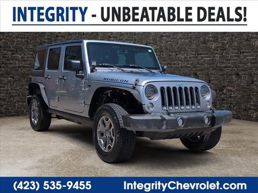 Billet Silver Metallic Clearcoat 2016 Jeep Wrangler Unlimited Rubicon