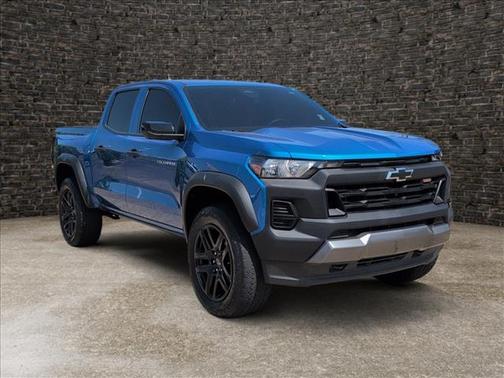 Glacier Blue Metallic 2023 Chevrolet Colorado Trail Boss