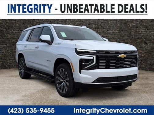 Polar White 2026 Chevrolet Tahoe High Country