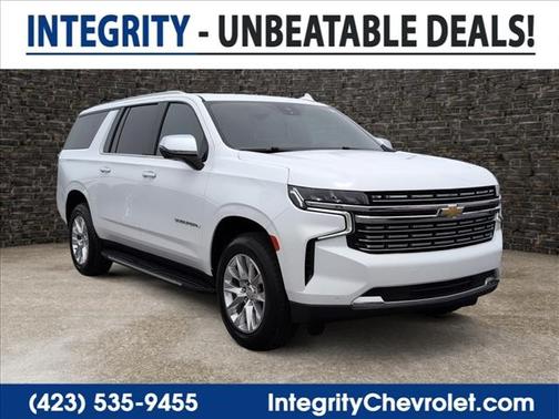 Summit White 2023 Chevrolet Suburban Premier