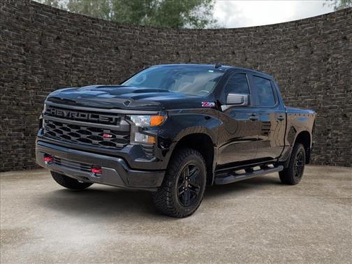 Black 2024 Chevrolet Silverado 1500 Custom Trail Boss