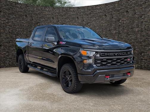 Black 2024 Chevrolet Silverado 1500 Custom Trail Boss