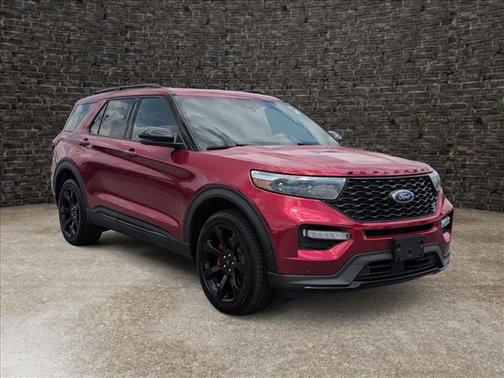 Red Metallic 2020 Ford Explorer ST