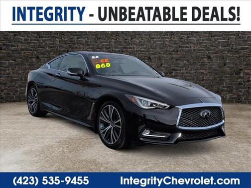 Black Obsidian 2022 INFINITI Q60 LUXE