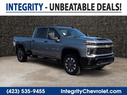 Sterling Gray Metallic 2025 Chevrolet Silverado 2500 Custom Truck