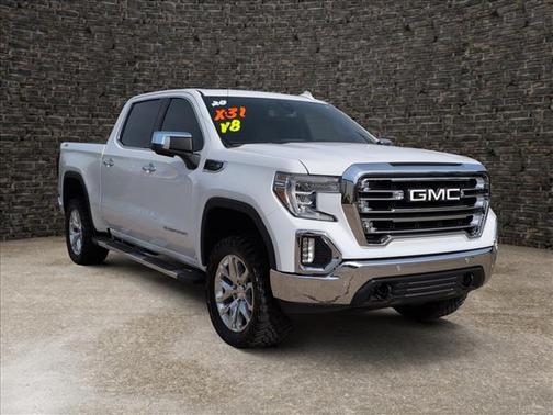 Summit White 2020 GMC Sierra 1500 SLT