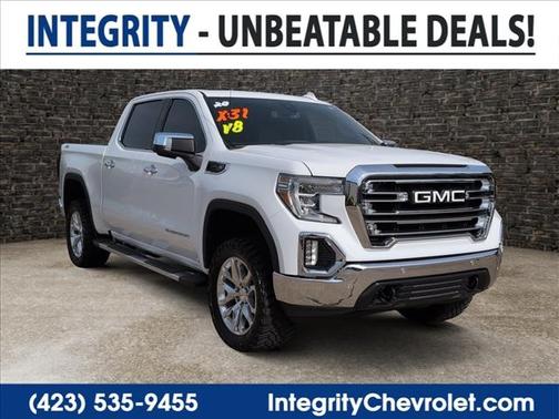 Summit White 2020 GMC Sierra 1500 SLT