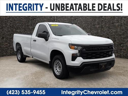 Summit White 2023 Chevrolet Silverado 1500 WT