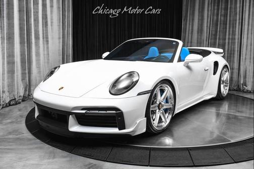 Carrara White Metallic 2022 Porsche 911 Turbo S