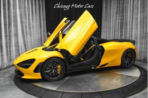 Volcano Yellow 2020 McLaren 720S Performance