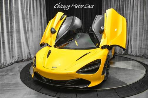 Volcano Yellow 2020 McLaren 720S Performance
