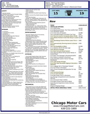 2019 Porsche 911 GT3 RS