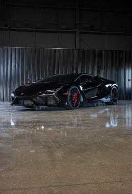 Nero Noctis Metallic 2025 Lamborghini Revuelto Coupe Only 700 Miles! Black on Red Color Combo! Full Warranty!