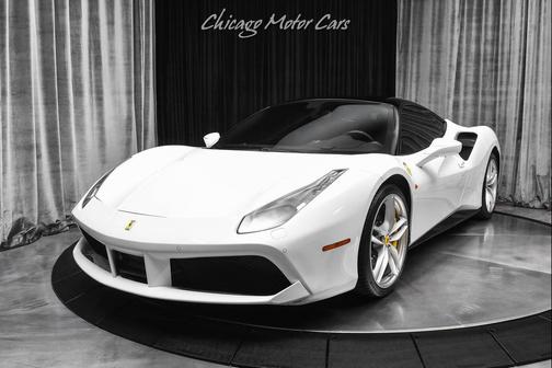 2017 Ferrari 488 GTB SPORT EXHAUST CARBON FIBER DRIVER ZONE ELECTRIC SEATS