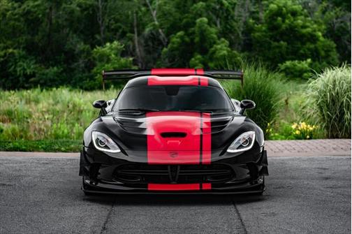 Venom Black Clear Coat 2017 Dodge Viper GTC