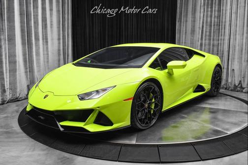 2020 Lamborghini Huracan EVO EVO AWD Rare Verde Scandal LOADED $343K+ MSRP Forged Carbon Trim Lift