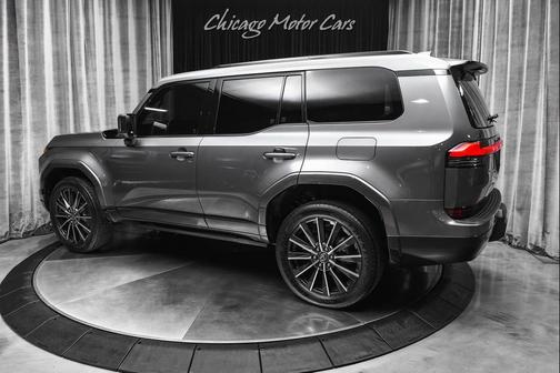 Nebula Gray Pearl 2025 Lexus GX 550 Luxury+ HUD 2nd Row Captains Chairs Mark Levinson Sound Panoroof