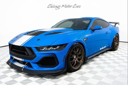 Grabber Blue 2025 Ford Mustang GT Premium