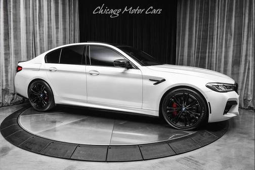 Frozen White 2021 BMW M5 Base