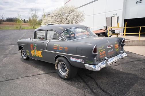 Gray 1955 Chevrolet 210 Base
