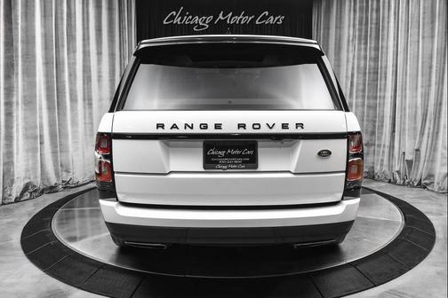 2022 Land Rover Range Rover SUV White/Black Only 36k Miles! Black Wheels MSRP $104k+