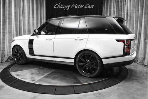 2022 Land Rover Range Rover SUV White/Black Only 36k Miles! Black Wheels MSRP $104k+
