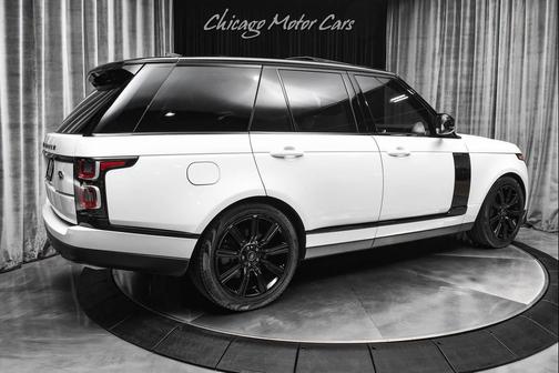 2022 Land Rover Range Rover SUV White/Black Only 36k Miles! Black Wheels MSRP $104k+