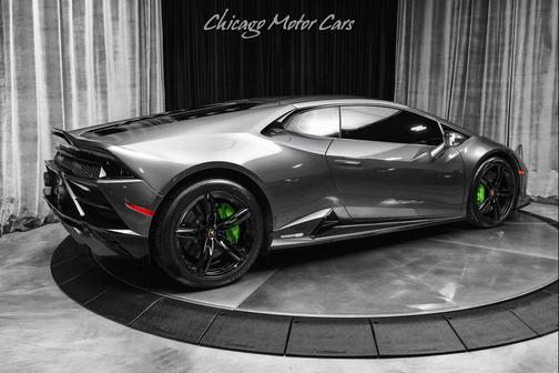 Grigio Lynx Metallic 2022 Lamborghini Huracan EVO Coupe RWD
