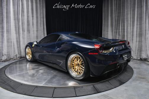 Blu Pozzi 2018 Ferrari 488 GTB Pure900 Turbos Ryft Exhaust BBS LM Wheels