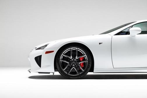 2012 Lexus LFA Factory Luggage Only 4k Miles Pearl White Serviced RARE Collectible!