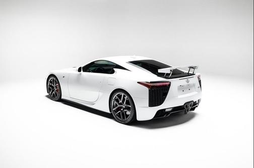 2012 Lexus LFA Factory Luggage Only 4k Miles Pearl White Serviced RARE Collectible!