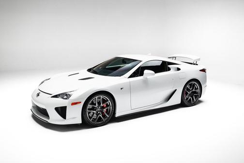 2012 Lexus LFA Factory Luggage Only 4k Miles Pearl White Serviced RARE Collectible!