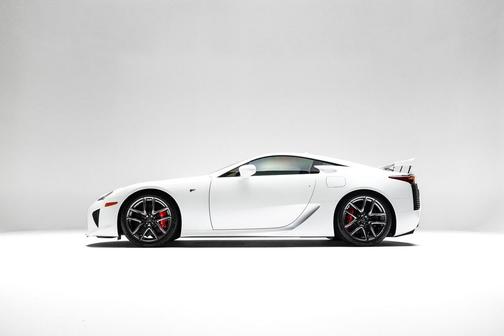 2012 Lexus LFA Factory Luggage Only 4k Miles Pearl White Serviced RARE Collectible!
