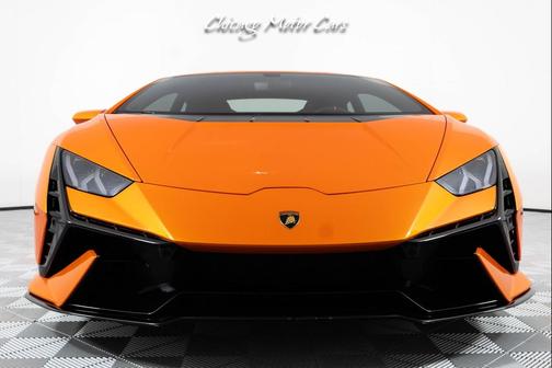 Arancio California 2023 Lamborghini Huracan Tecnica Coupe Arancio California Full PPF Carbon Ceramics Front Lift Sport Buckets