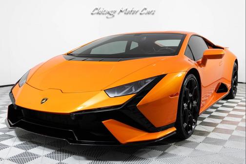 Arancio California 2023 Lamborghini Huracan Tecnica Coupe Arancio California Full PPF Carbon Ceramics Front Lift Sport Buckets