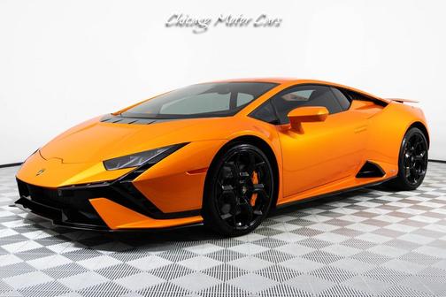 Arancio California 2023 Lamborghini Huracan Tecnica Coupe Arancio California Full PPF Carbon Ceramics Front Lift Sport Buckets