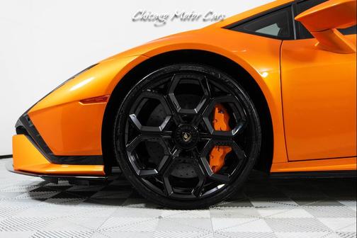 Arancio California 2023 Lamborghini Huracan Tecnica Coupe Arancio California Full PPF Carbon Ceramics Front Lift Sport Buckets