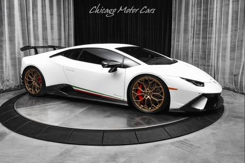 Bianco Monocerus 2018 Lamborghini Huracan Performante