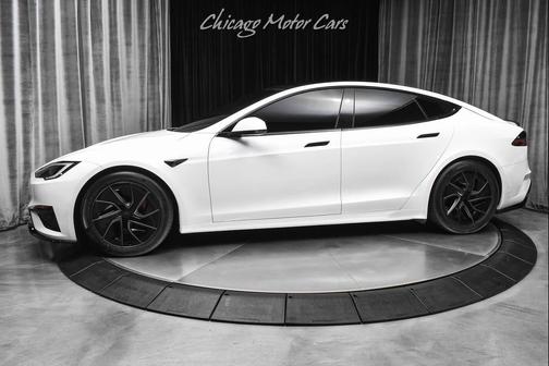 Pearl White Multi-Coat 2026 Tesla Model S Plaid