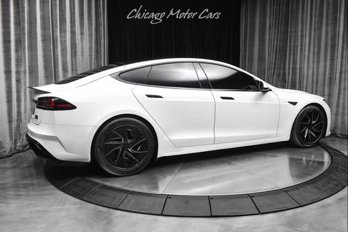 Pearl White Multi-Coat 2026 Tesla Model S Plaid