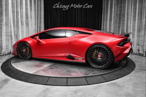 Rosso Pyra Matt 2023 Lamborghini Huracan Tecnica Coupe