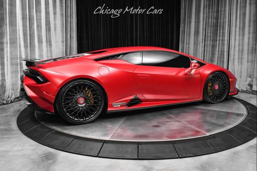 Rosso Pyra Matt 2023 Lamborghini Huracan Tecnica Coupe