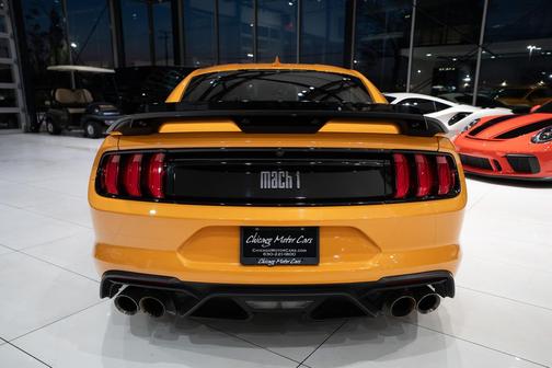 Cyber Orange Metallic Tri-Coat 2022 Ford Mustang Mach 1 Fastback