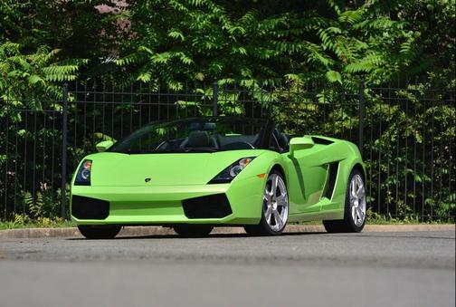 Verde Ithaca 2008 Lamborghini Gallardo Spyder Only 1182 Miles! Verde Ithaca Green COLLECTOR Quality Convertible