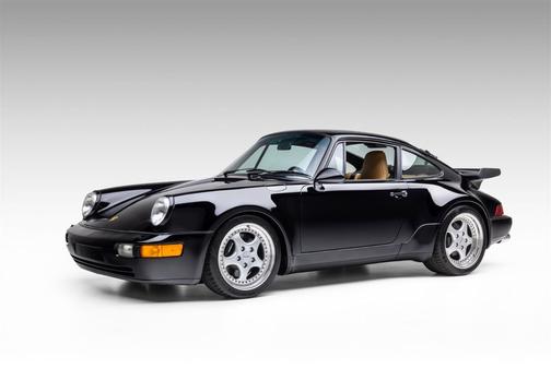Black 1992 Porsche 911 Turbo